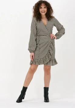 FREEBIRD gele mini jurk rosy ls>DAMES Jurken