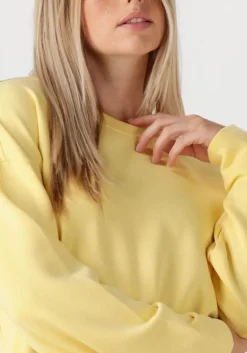 gele msch copenhagen sweater mschima q sweatshirt