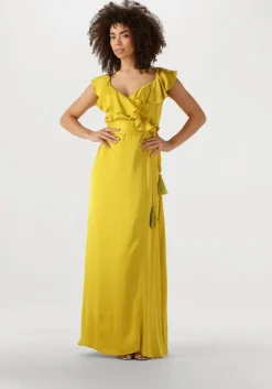 NEMA gele maxi jurk n162>DAMES Jurken