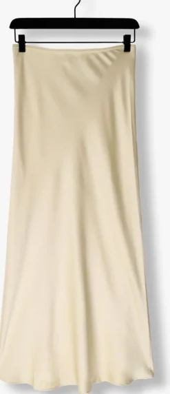 NEO NOIR gele maxirok vicky heavy sateen skirt><noscript><img width=