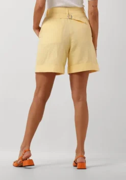 VANILIA gele broeken linen pantalon><noscript><img width=