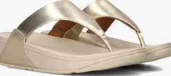 FITFLOP en slippers lulu leather toe-post>DAMES Slippers