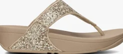FITFLOP en teenslippers lulu glitter toe-post>DAMES Slippers