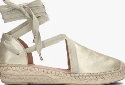 gouden fred de la bretoniere espadrilles romi luz