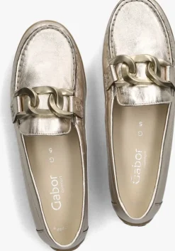 gouden gabor mocassins 444.1