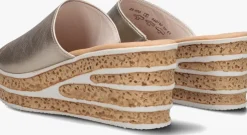 gouden gabor slippers 650.1