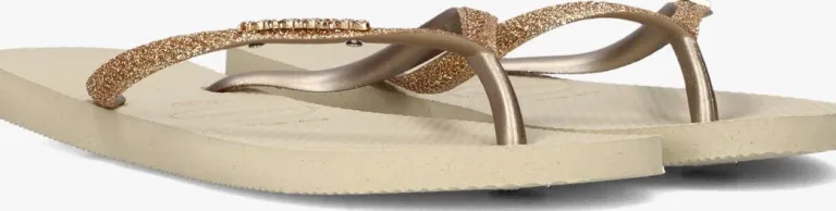 HAVAIANAS en teenslippers kids slim glitter ii>DAMES Slippers|Slippers