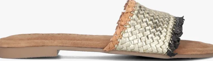 gouden lazamani slippers 33.486