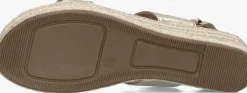 gouden lina locchi espadrilles l1374