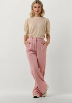 MINUS en t-shirt liva puff sleeve metallic knit pullover><noscript><img width=