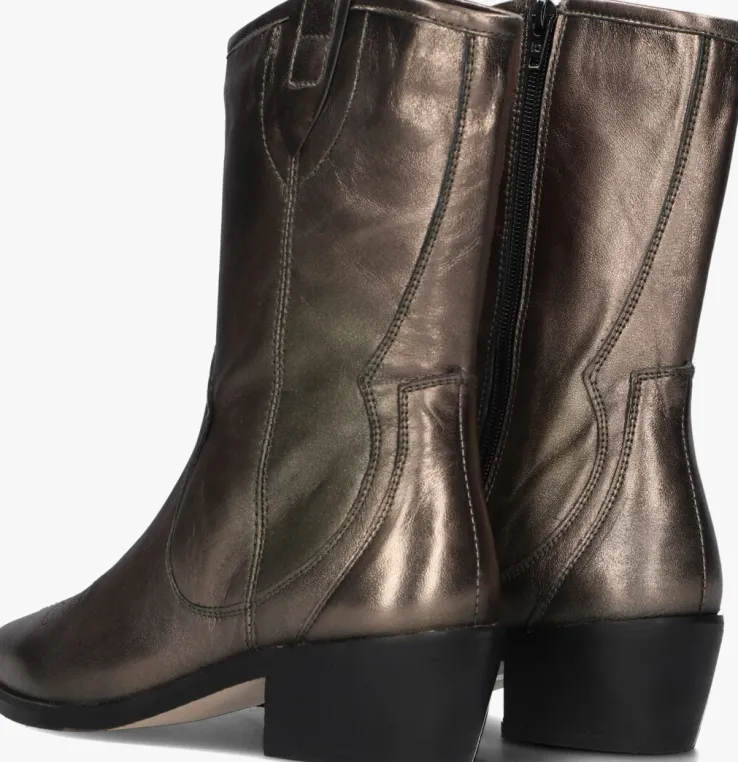 gouden notre-v enkellaarsjes 18050