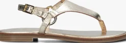 gouden notre-v sandalen 23270