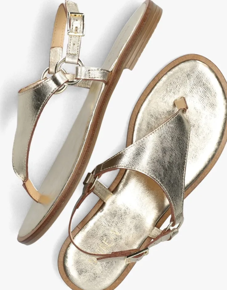 gouden notre-v sandalen 23270