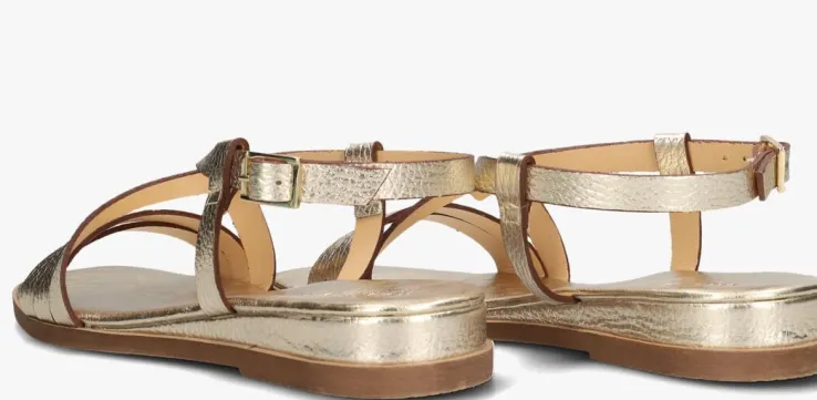 gouden notre-v sandalen 23161