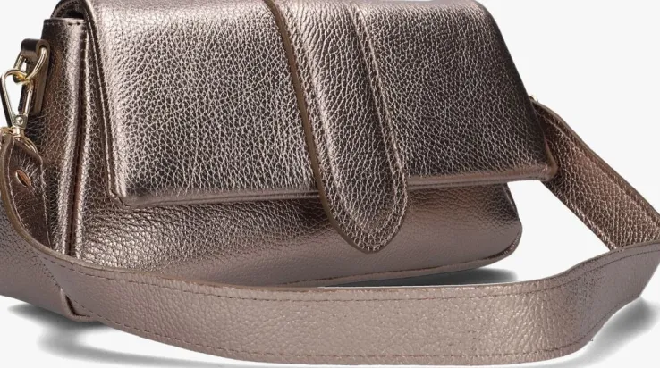 gouden notre-v schoudertas puffy jasmin