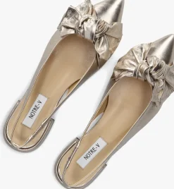 gouden notre-v slingbacks 43251