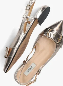 gouden notre-v slingbacks 12250