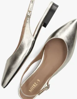 gouden notre-v slingbacks 08-231