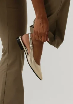 gouden notre-v slingbacks 08-231