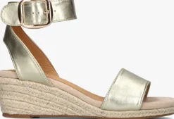 gouden omoda espadrilles 0577-2