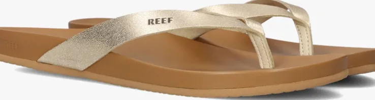 gouden reef teenslippers cushion court