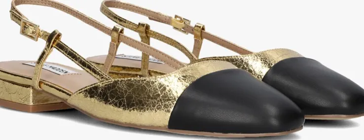 gouden steve madden slingbacks belinda
