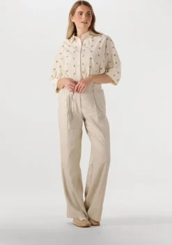 gouden unisa lage sneakers dara