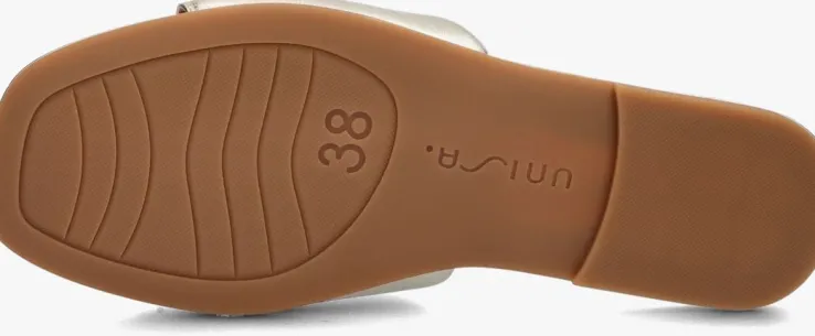 gouden unisa slippers acho