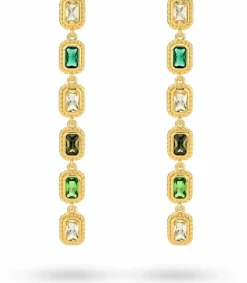 goudkleurig 24kae oorbellen 42491y