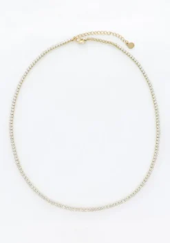 NOTRE-V kettingen necklace strass>DAMES Sieraden