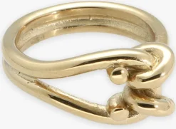 goudkleurig notre-v ringen ring