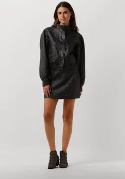 AAIKO grijze minirok nasma metallic pes 350>DAMES Co-Ord Sets|Rokken