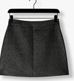 AAIKO grijze minirok nasma metallic pes 350><noscript><img width=
