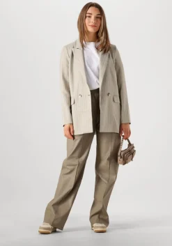 AIMEE THE LABEL grijze blazer boa><noscript><img width=