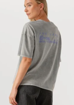 ALIX THE LABEL grijze t-shirt ladies knitted print t-shirt><noscript><img width=