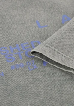 ALIX THE LABEL grijze t-shirt ladies knitted print t-shirt><noscript><img width=