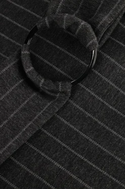 ANA ALCAZAR grijze midi jurk tight dress><noscript><img width=