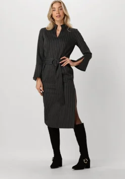 ANA ALCAZAR grijze midi jurk tight dress><noscript><img width=