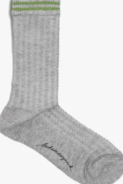 BECKSONDERGAARD grijze sokken zilla sporty cotta sock>DAMES Beenmode