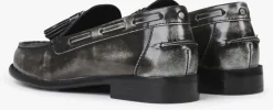 BRONX grijze loafers friz-o 66550>DAMES Loafers