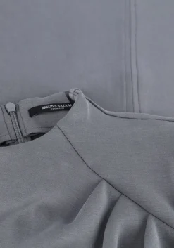 BRUUNS BAZAAR grijze midi jurk irit warren><noscript><img width=