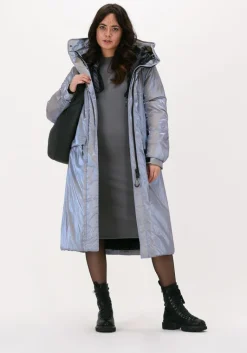 BRUUNS BAZAAR grijze midi jurk irit warren><noscript><img width=