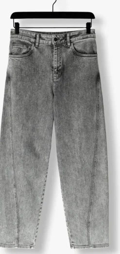 BY-BAR grijze straight leg jeans begum grey pants><noscript><img width=