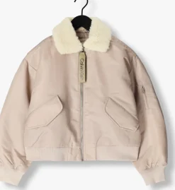 CALVIN KLEIN grijze jack satin aviator><noscript><img width=