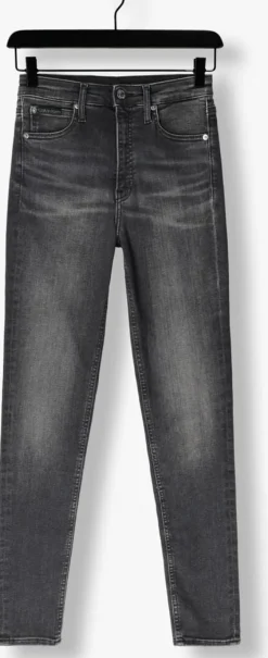 CALVIN KLEIN grijze skinny jeans high rise skinny><noscript><img width=