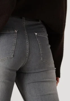 grijze caroline biss flared broek 4559