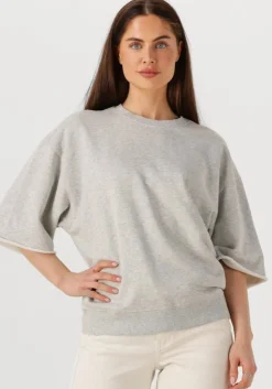 grijze catwalk junkie trui short sleeve sweater