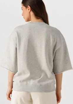 grijze catwalk junkie trui short sleeve sweater