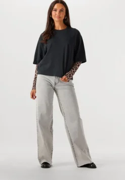 CATWALK JUNKIE grijze wide jeans loose fit jeans><noscript><img width=
