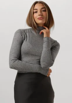 CIRCLE OF TRUST grijze coltrui ava top>DAMES Truien & Vesten